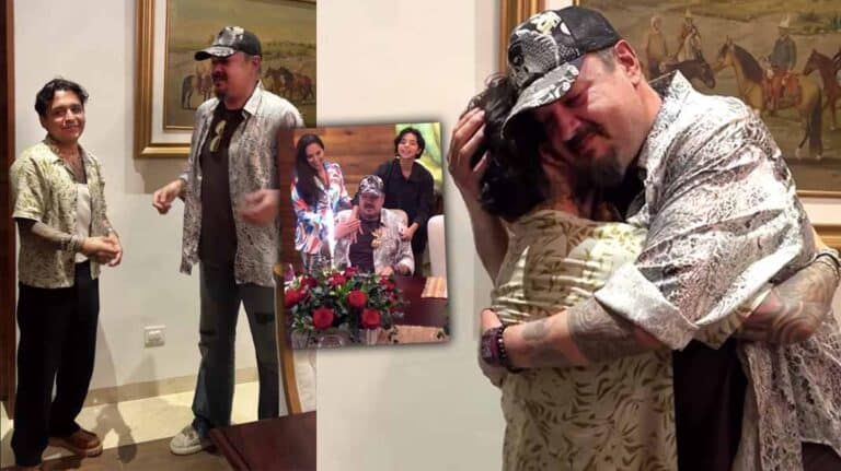 ¡Felicidades, suegro!... Nodal y Ángela celebran el cumpleaños de Pepe Aguilar