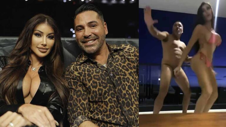 ¿Qué le pasa? Censuran a Óscar de la Hoya bailando en microtanga e hilo dental