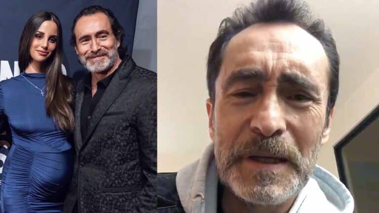 Demián Bichir, de 61 años, sorprende al posar con su novia de 26 embarazada