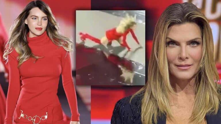 Montserrat Oliver sobre la caída de Belinda: "No mam..., se dio un santo madrazo"