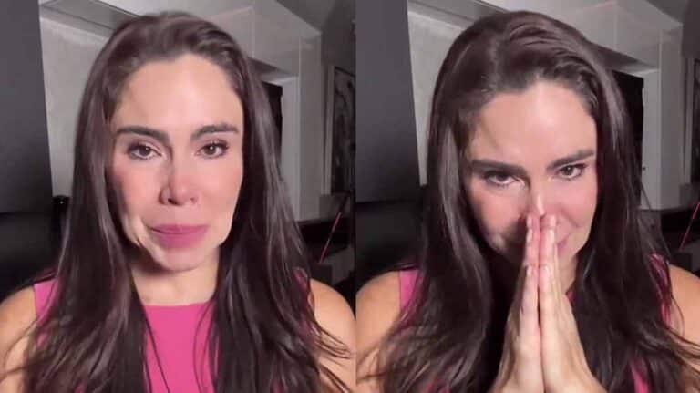 Paola Rojas llora porque quedó fuera de Televisa y no la dejaron ni despedirse