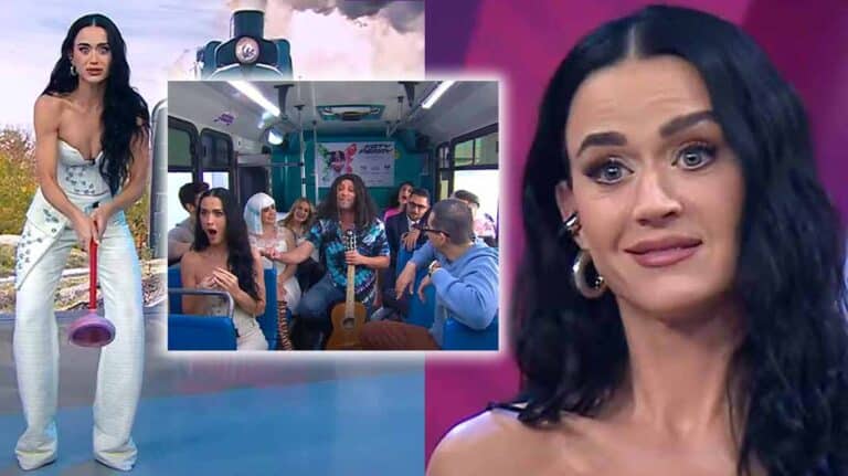 Katy Perry 'pasó las de Caín' en 'Venga la Alegría' y sus caras lo dicen todo