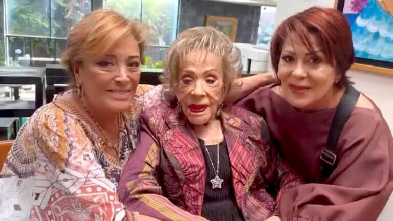 Empeora salud de Silvia Pinal: "Podría broncoaspirarse en cualquier momento"