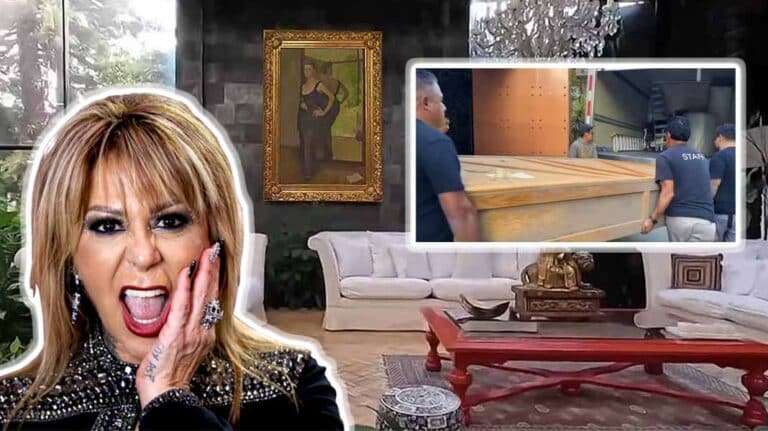 Alejandra Guzmán se llevó de la casa de Silvia Pinal el valioso cuadro de Diego Rivera