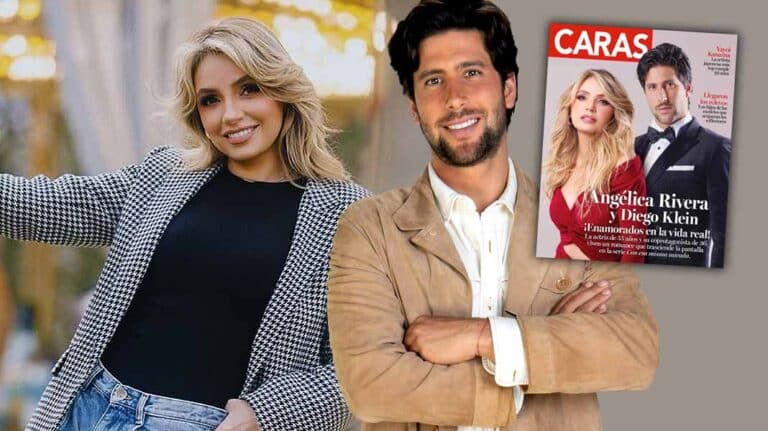 Angélica Rivera anda con el actor Diego Klein, a quien le lleva casi 20 años