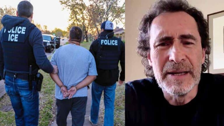 Demián Bichir explica a inmigrantes sus derechos, por si ICE quiere arrestarlos