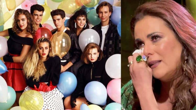 Edith Márquez lloró al recordar cómo se burlaban de ella sus compañeros de Timbiriche