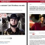 Milenio, como muchos otros medios, informaron del asesinato del cantante en 2019... y ahora lo volvió a hacer en 2025