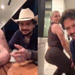 Nodal se la pasó muy divertido con el influencer regiomontano, quien es muy amigo de Ángela Aguilar y también de Belinda