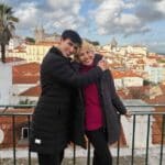 Al llegar a Lisboa, madre e hijo tuvieron la oportunidad de conocer algo de la capital portuguesa, antes de internarse en el hospital