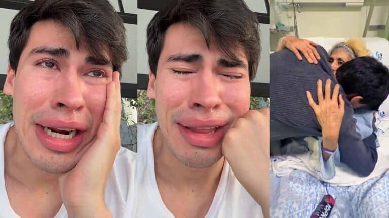 La Divaza rompe en llanto al dar a conocer la muerte de su madre