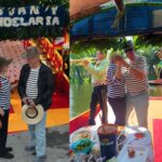 Don Juan y doña Candelaria, cuyos nombres fueron colocados con flores en las ancestrales embarcaciones, se divirtieron tanto que hasta bailaron a ritmo de un mariachi