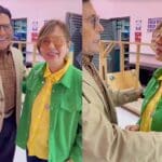 El reencuentro con Pepillo con Yolanda fue en las instalaciones de la XEW, donde él graba su programa "Con Permiso". Fotos: TikTok / pepillo.origel4 