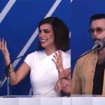 Durante el juego, que fue grabado el último fin de semana de maya, durante la visita de promoción de los actores de la cinta en México, fue evidente la poca interacción entre Eduardo y Biby, pese al estar uno al lado del otro