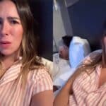 Estaban tan asustados, que se fueron a su hotel y ya ni siquiera salieron a cenar, narró la conductora desde su cama, junto a Brandon