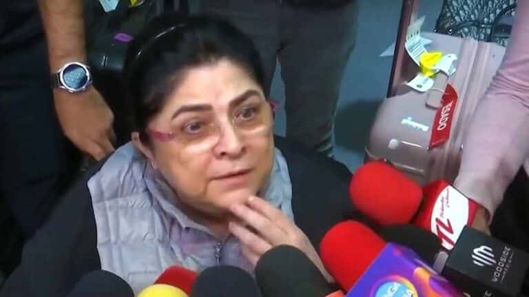 Victoria Ruffo confiesa tener "una pena y una tristeza infinita"