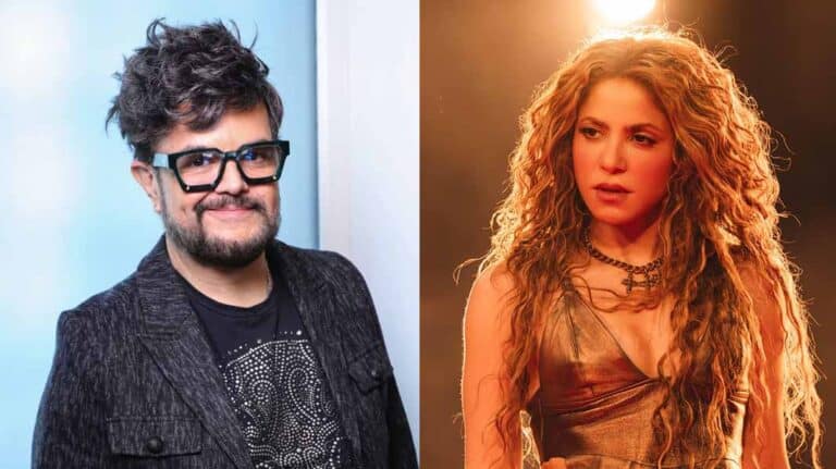 Aleks Syntek dice que Shakira le coqueteó frente a su esposa: "Me puse incómodo"
