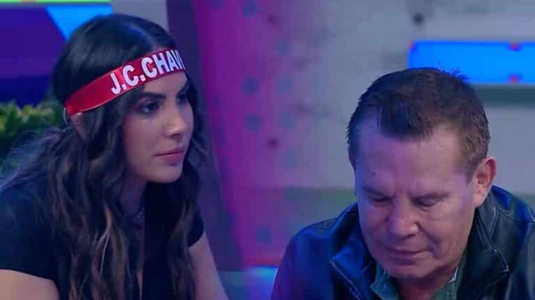 Julio César Chávez rompe en llanto al hablar de su hijo detenido… frente a su hija