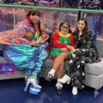 María Antonieta de las Nieves estuvo con su personaje de "La Chilindrina" en el programa peruano "Esta Noche", conducido por Chola Chabuca, y con Paola Montes de Oca, la actriz que la interpreta en la serie sobre Chespirito, como invitada
