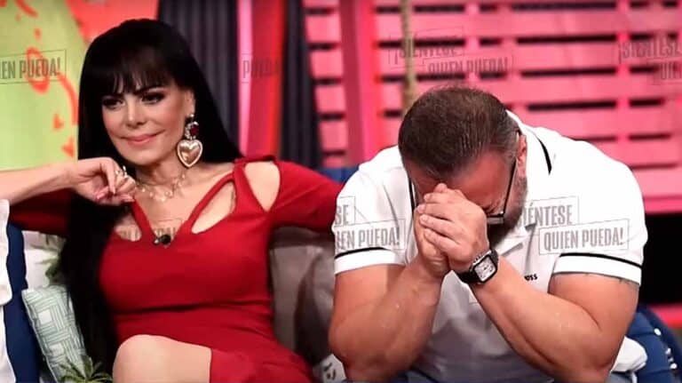Marco Chacón, esposo de Maribel Guardia, se echa a llorar en plena entrevista