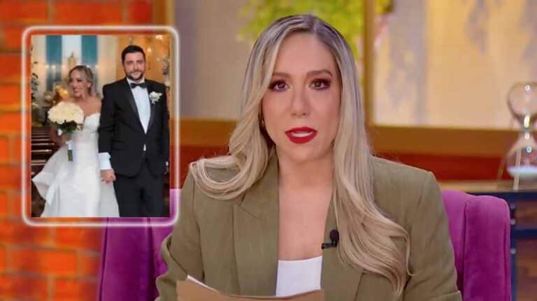 Entre lágrimas, presentadora de espectáculos anuncia en vivo su propio divorcio