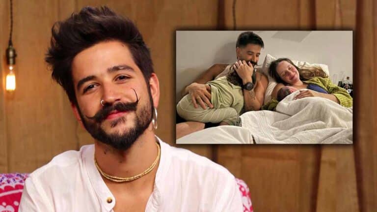Camilo revela que pintó cuadros con la sangre de sus hijas Índigo y Amaranto