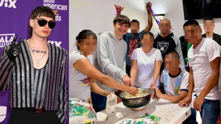 Viralizan fotos que muestran a Peso Pluma internado en rehabilitación