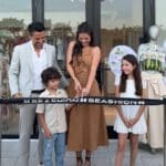 Hace apenas cuatro meses Ana Patricia Gámez inauguraba su primera boutique en físico, junto a su esposo y sus hijos