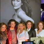 Daniela Romo fue otra de las famosas que se despojó de la ropa para esta exhibición