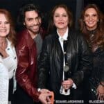 La exposición "Las Formas del Alma", del fotógrafo mexicano Uriel Santana, fue inaugurada por el artista, Erika Buenfil, Daniela Romo y Mariana Seoane
