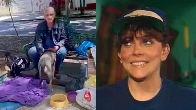 Alejandro Landero, actor de telenovelas como 'Rosa Salvaje', vive en la calle