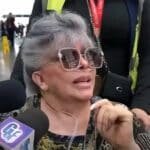 La actriz respondió tajante a una reportera por estarle preguntando "pura necedades"