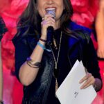 El tono amable de Verónica cambió cuando le preguntaron por la supuesta brujería que habría ocasionado la enfermedad de Yolanda Andrade