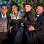 El año pasado Cristy celebró su fiesta por todo lo alto, en una lujosa hacienda y con todos los invitados disfrazados, incluyendo su hijo Christian y su nuera Ángela Aguilar