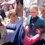 La agresión sexual ocurrió en plena calle, cuando un hombre en estado de ebriedad se le acercó por detrás a Claudia Sheinbaum, besándole el cuello y tocándole los pechos