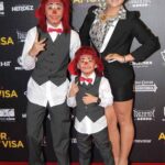 Así lucía Gomita con sus hermanos Lapizito y Lapizin, antes de comenzar a hacerse unas 15 cirugías e implantes para hacer su cuerpo más voluptuoso