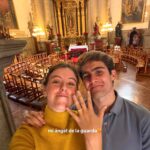 Ante la Virgen de Guadalupe, la influencer Manuela Ochoa Gómez-Acebo recibió anillo de compromiso de su novio Pedro Cadahía Sánchez-Ramade