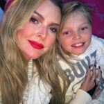 Mostrándose siempre feliz junto a su hijo, la actriz escribió: "Te amo con todo mi ser y eres lo más bonito que me permite Dios vivir"