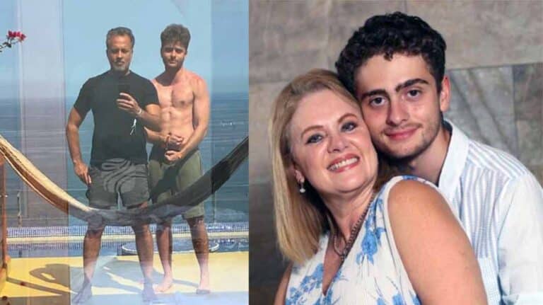 "Lloré, lloramos": Erika Buenfil reacciona al acercamiento de su hijo con su padre