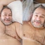 Jorge Ortín está feliz porque disfruta lo que hace, y además, por su edad y por su físico, no tiene competencia en la plataforma para adultos