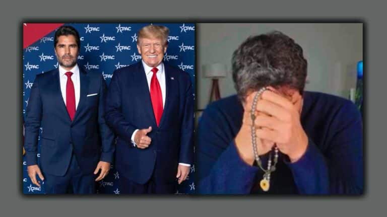Eduardo Verástegui pide perdón a Dios por haber apoyado a Trump
