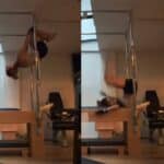 El video muestra a Anahí columpiarse y de pronto caer y estrellarse sobre su cabeza y cuello