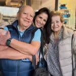 Alessandra ha compartido en varias ocasiones imágenes de su padre y de doña Gabriela Valero, ahora viuda de Jaime Sánchez Rosaldo
