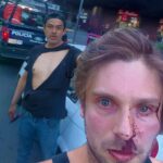 Además de mostrar las placas del vehículo, Kuri mostró a cámara a su agresor y pidió a sus seguidores que compartieran la imagen para presionar a las autoridades a que el delito no quede impune