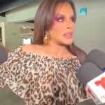 Lucía no culpó a los reporteros, pero sí de molestias en su columna vertebral, cuando alguien le cayó encima y derribada