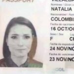 La policía encontró dos pasaportes de la modelo, uno de ellos con otro apellido y ya vencido