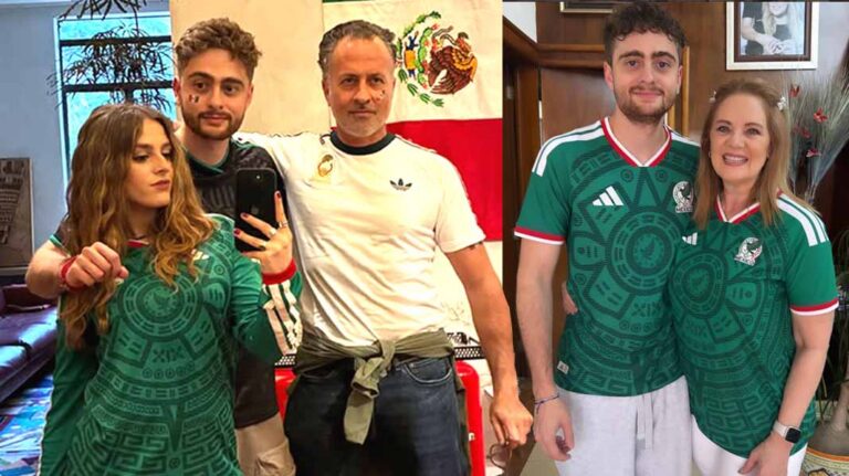 El Tri unió aún más al hijo de Erika Buenfil con su papá y su media hermana