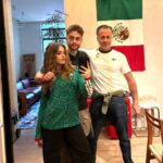Ernesto Zedillo Jr. posó junto a sus hijos Isabella y Nicolás, apoyando a la Selección Mexicana, con la bandera a sus espaldas