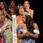 El rostro de Melissa Queenie Sapini, Miss Universe Haiti 2025 lo dice todo, al darse cuenta que coronó a la miss equivocada