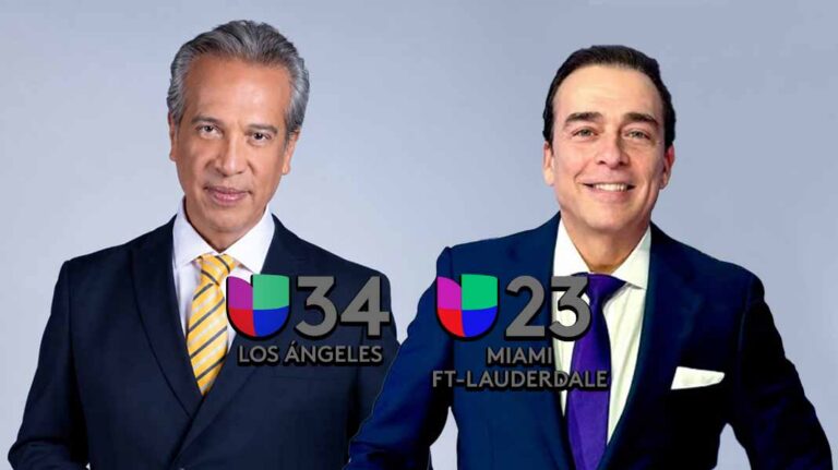 Univision despide a los rostros de sus noticieros en LA y Miami